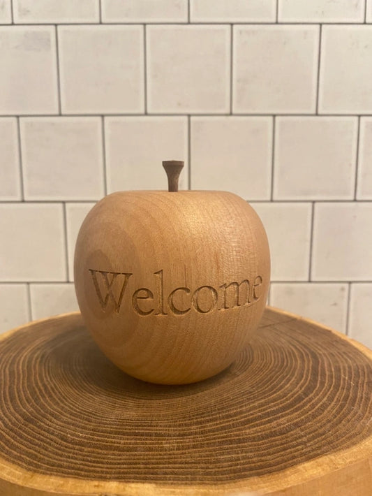アロマポット アロマウッド りんごのオブジェ(Welcome)